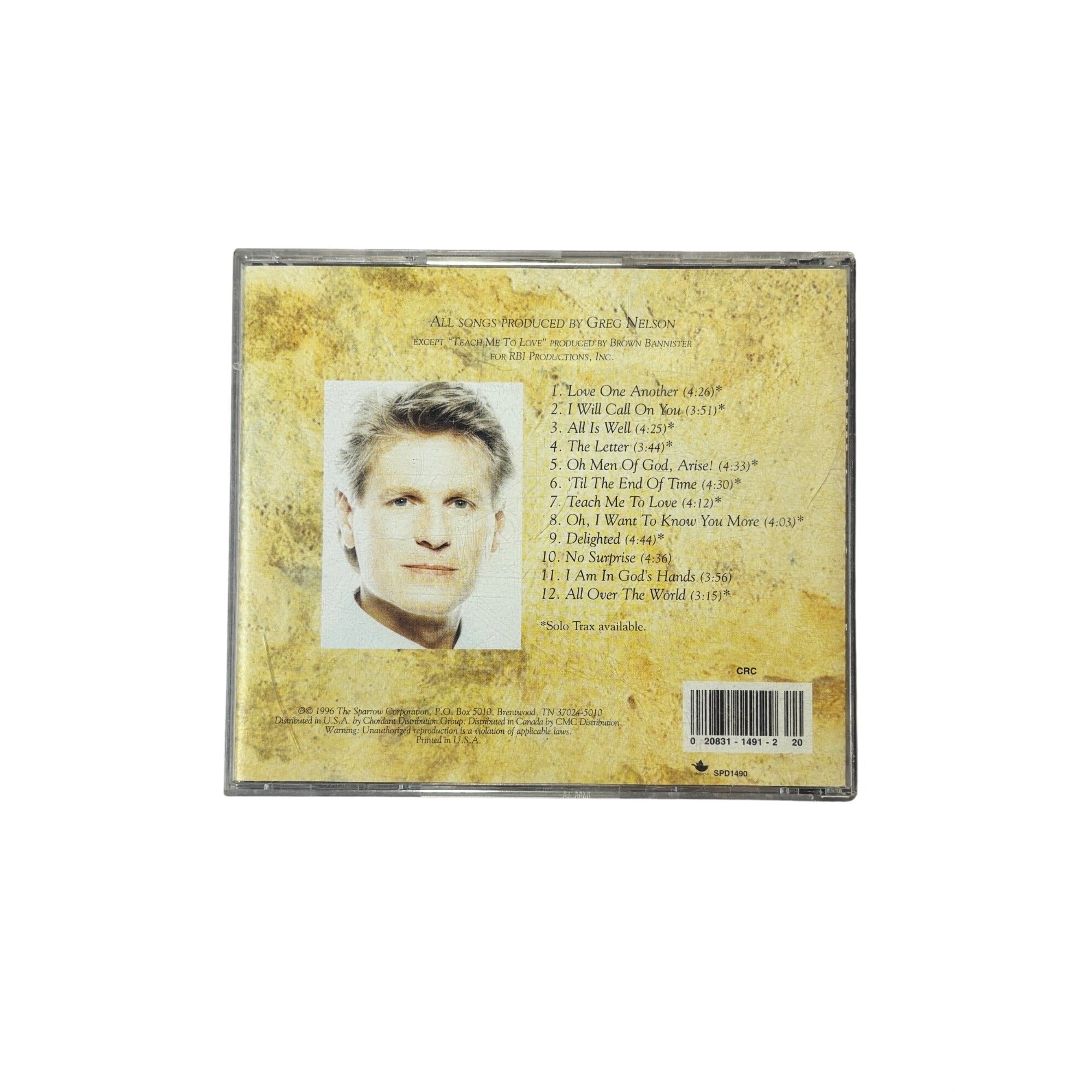 Steve Green The Letter 1996 Christian Gospel Music CD Vintage 90s