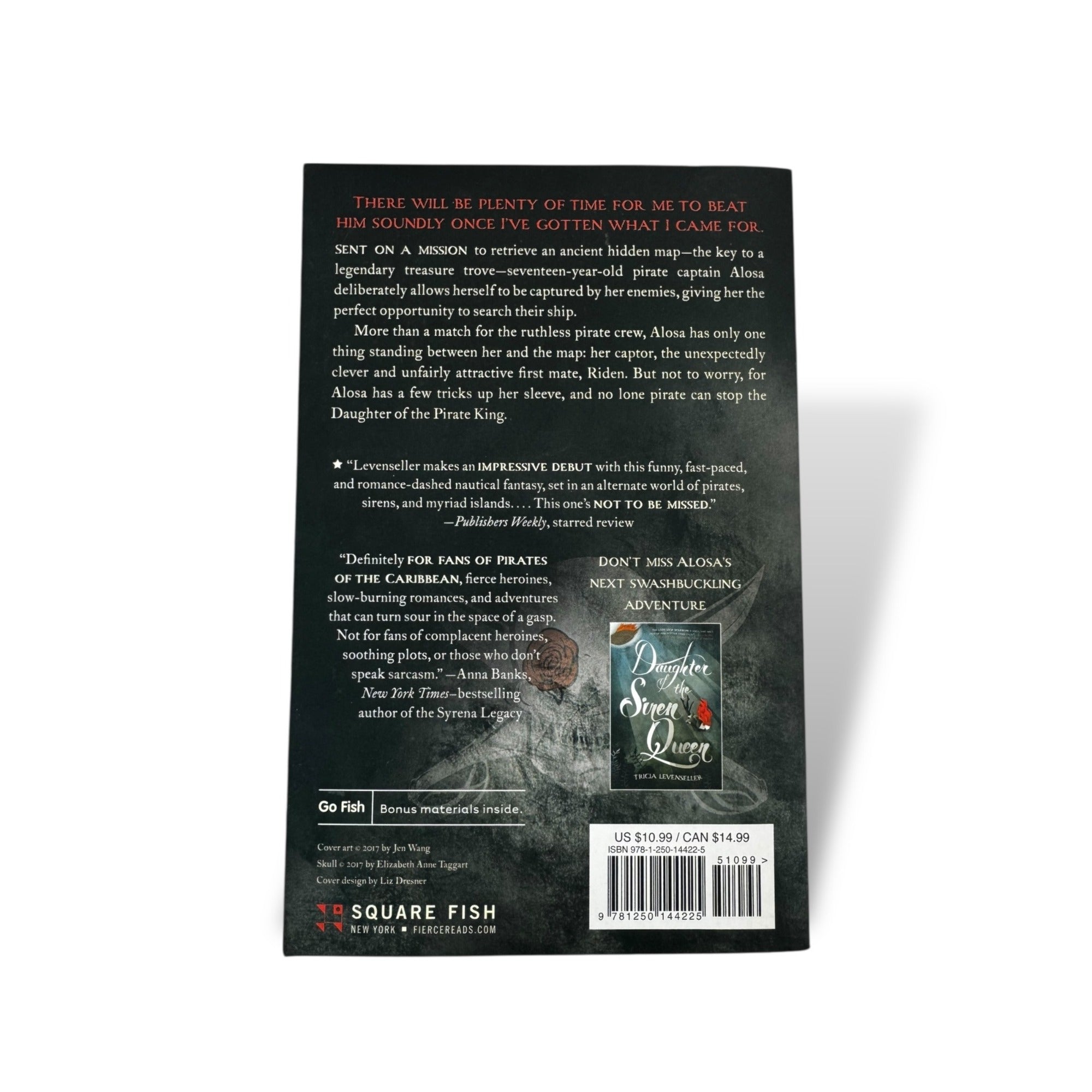 Daughter of the Pirate King Tricia Levenseller Paperback Fantasy Adventure 2017