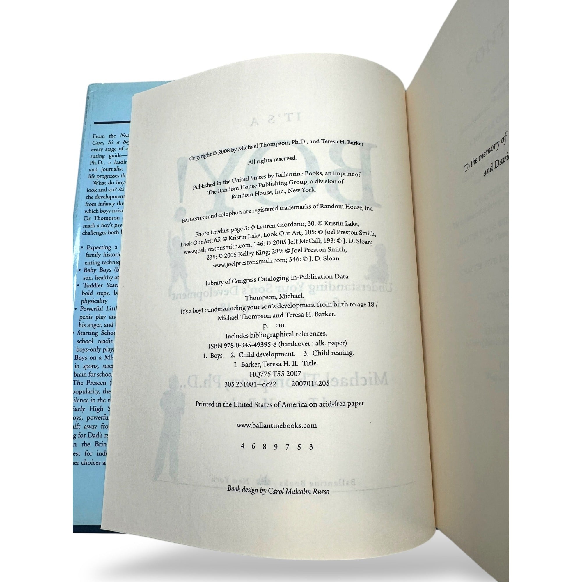 It’s a Boy! Understanding Your Son’s Development from Birth to Age 18 Signed Hardcover with Dust Jacket