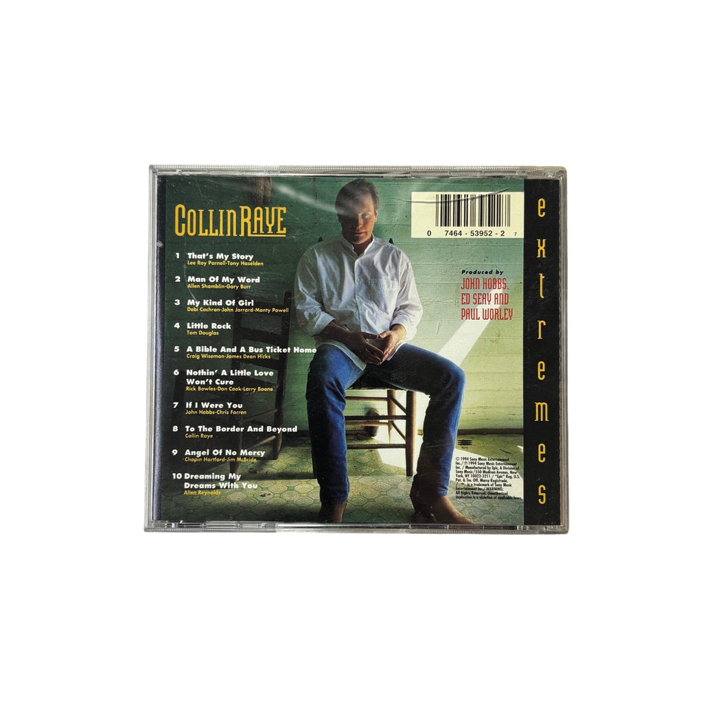 Collin Raye Extremes CD 1994 Country Album Sony Music Vintage 90s