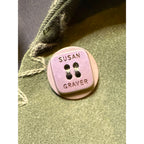 Susan Graver Womens 2X Faux Suede Embroidered Floral Blazer Jacket Olive Green