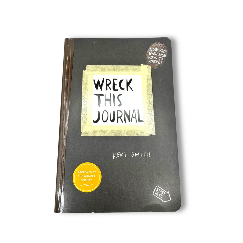 Wreck This Journal By Keri Smith Paperback Creative Activity Book Diary