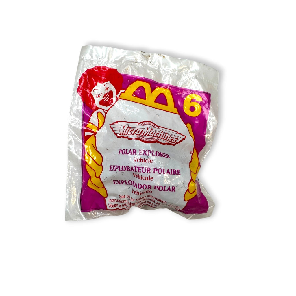 Mcdonalds Happy Meal Toys Micro Machines Sealed 1996 Lot of 7