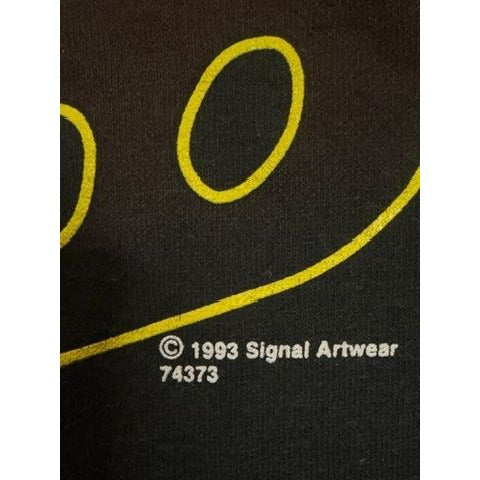 Signal Artwear Mens XL Independent Proud Semi Truck Black Vintage 1993