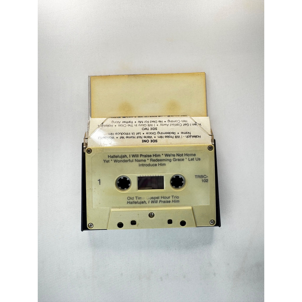 Robbie Don & Mack Hallelujah I Will Praise Him Cassette Old Time Gospel Hour Trio