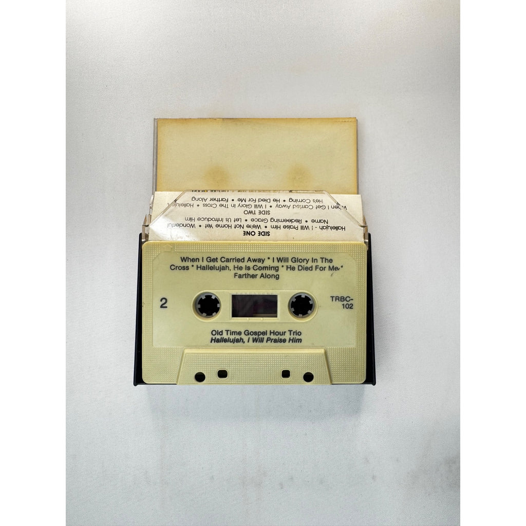 Robbie Don & Mack Hallelujah I Will Praise Him Cassette Old Time Gospel Hour Trio