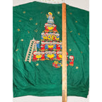 Nutcracker Kmart Womens Medium Christmas Choir Bears Green Sweatshirt Vintage