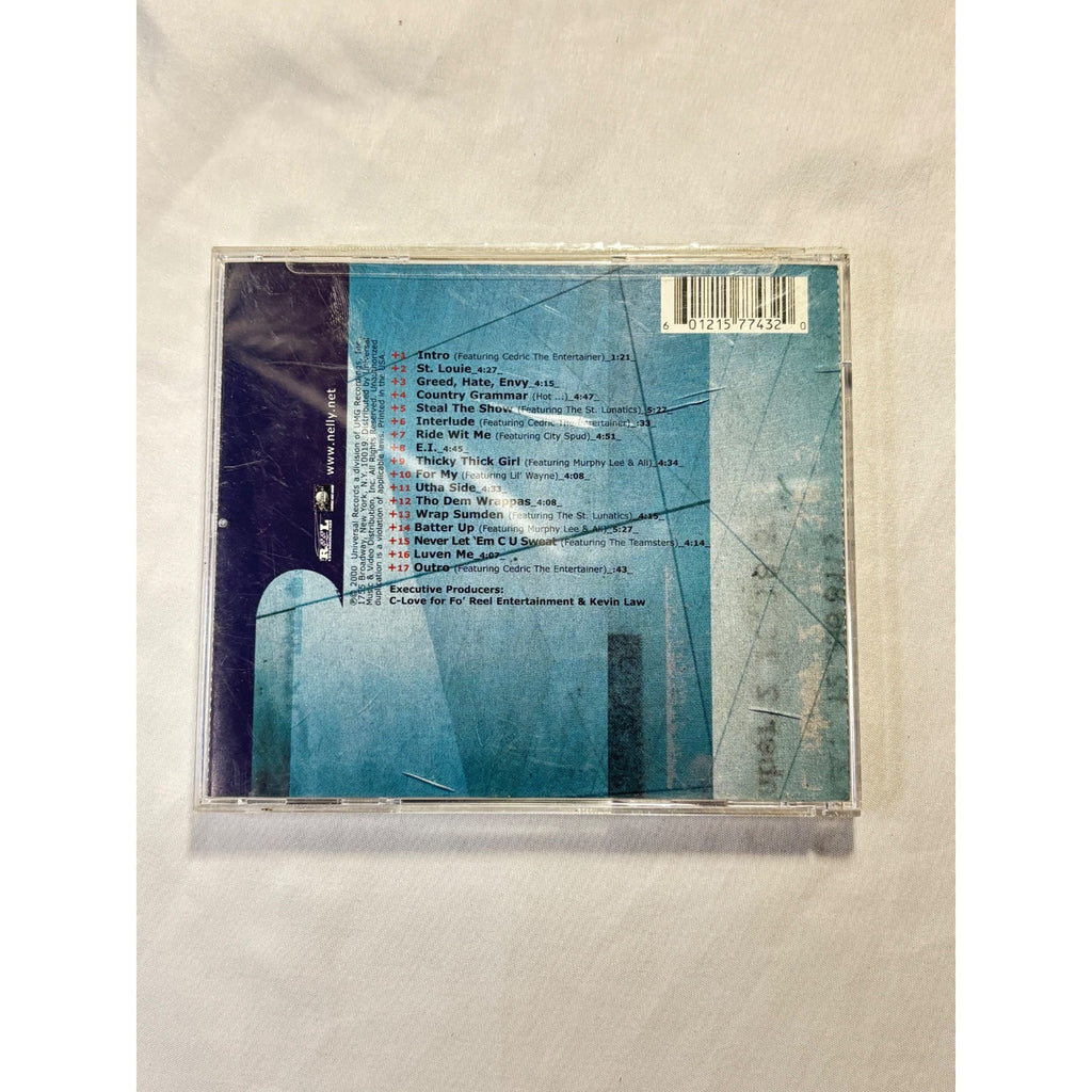 Nelly Country Grammar 2000 CD Explicit Version Universal Records Hip Hop