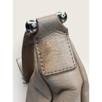 Kate Spade Cobble Hill Hobo Shoulder Bag Pebbled Leather Beige Taupe Medium