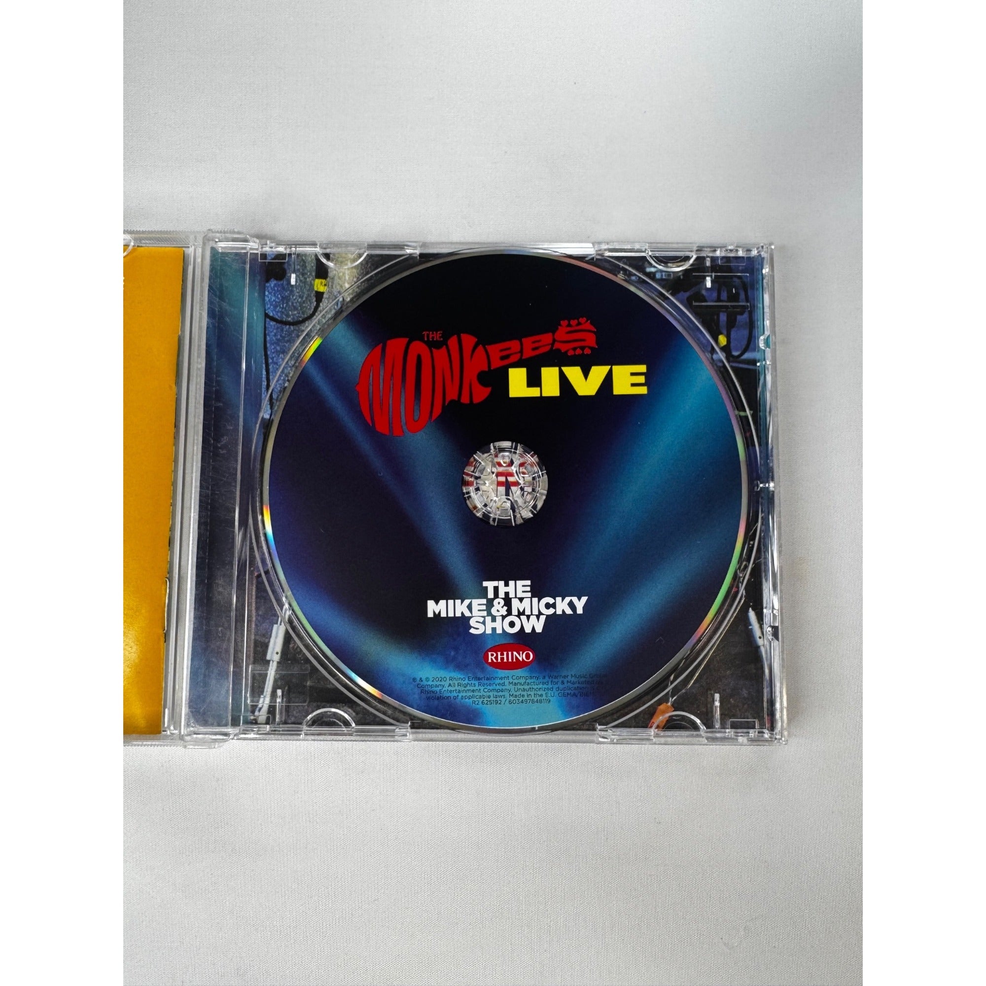 The Monkees Live: The Mike & Micky Show 2020 CD Rhino Entertainment Rock