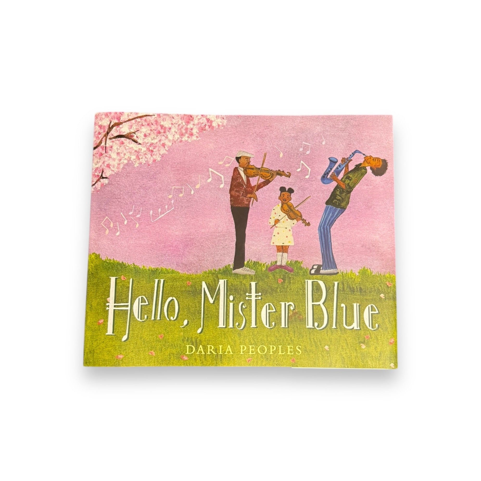 Hello Mister Blue Daria Peoples Hardcover Childrens Picture Book 2023