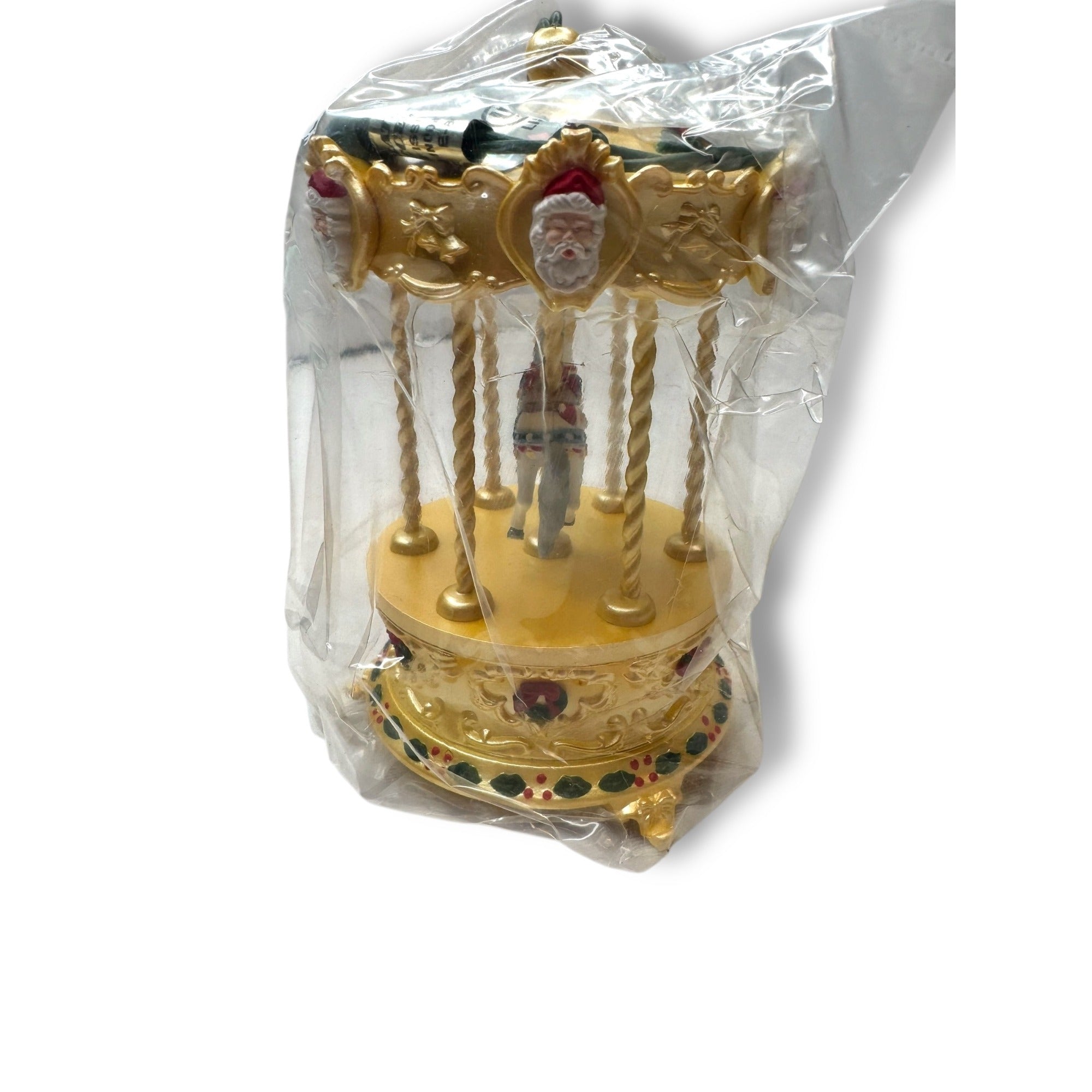 Hallmark 1994 Tobin Fraley Holiday Carousel Magic Ornament Lights & Music