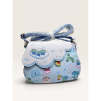 Loungefly Disney Pixar Characters Clouds Crossbody Bag  Hard Tag New Blue