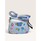 Loungefly Disney Pixar Characters Clouds Crossbody Bag  Hard Tag New Blue