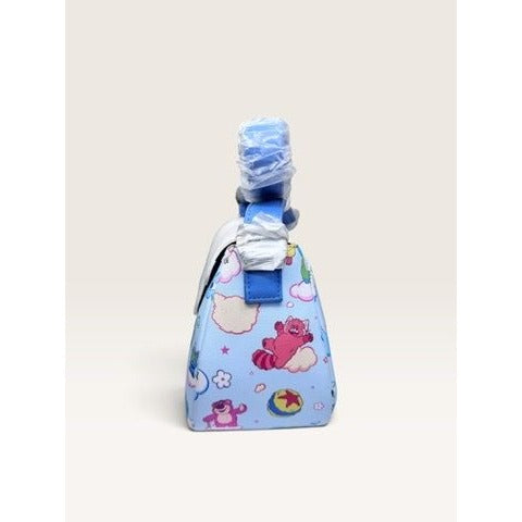 Loungefly Disney Pixar Characters Clouds Crossbody Bag  Hard Tag New Blue