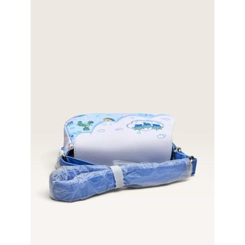 Loungefly Disney Pixar Characters Clouds Crossbody Bag  Hard Tag New Blue