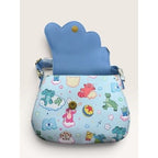 Loungefly Disney Pixar Characters Clouds Crossbody Bag  Hard Tag New Blue