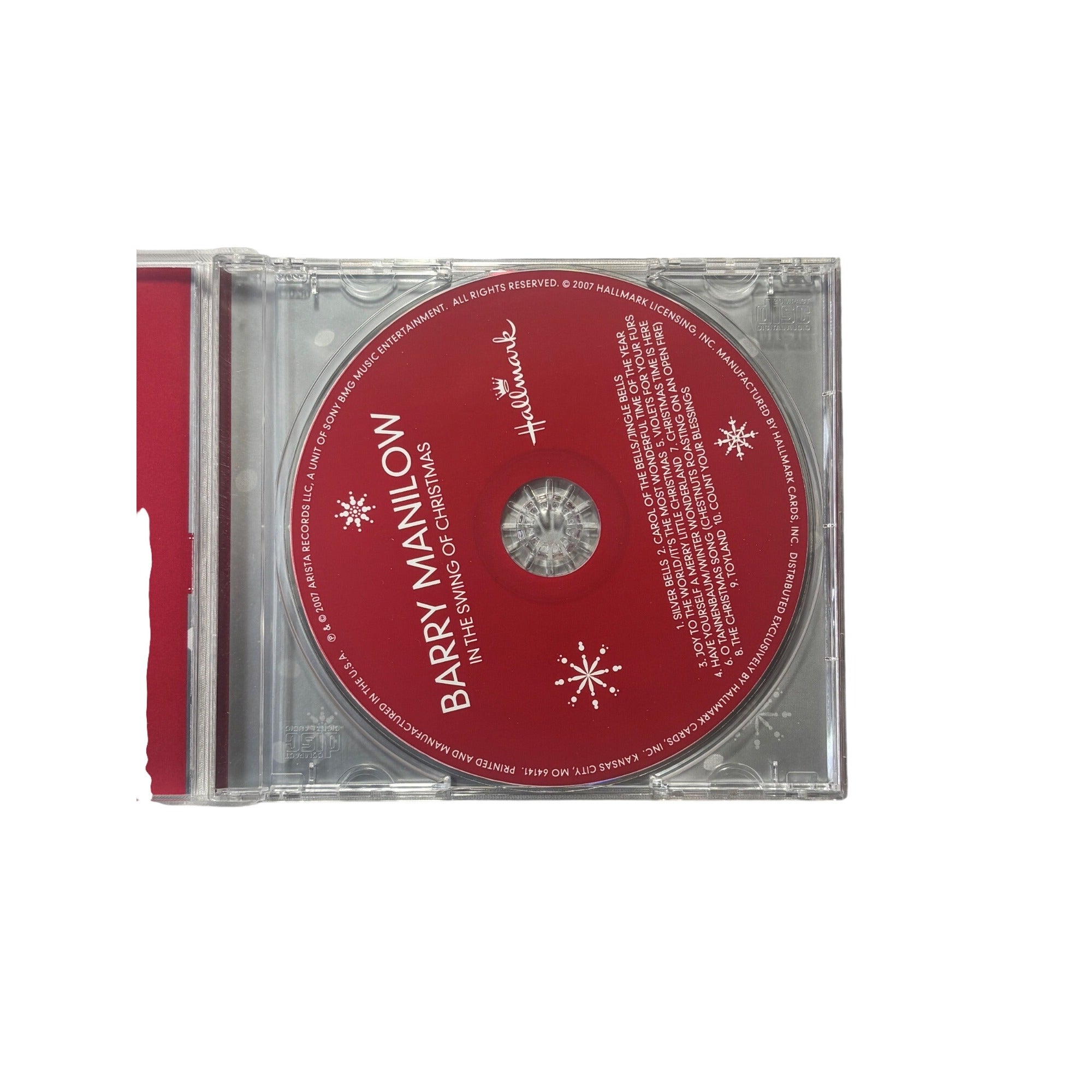 Barry Manilow In The Swing Of Christmas Audio CD 2007 Hallmark Edition