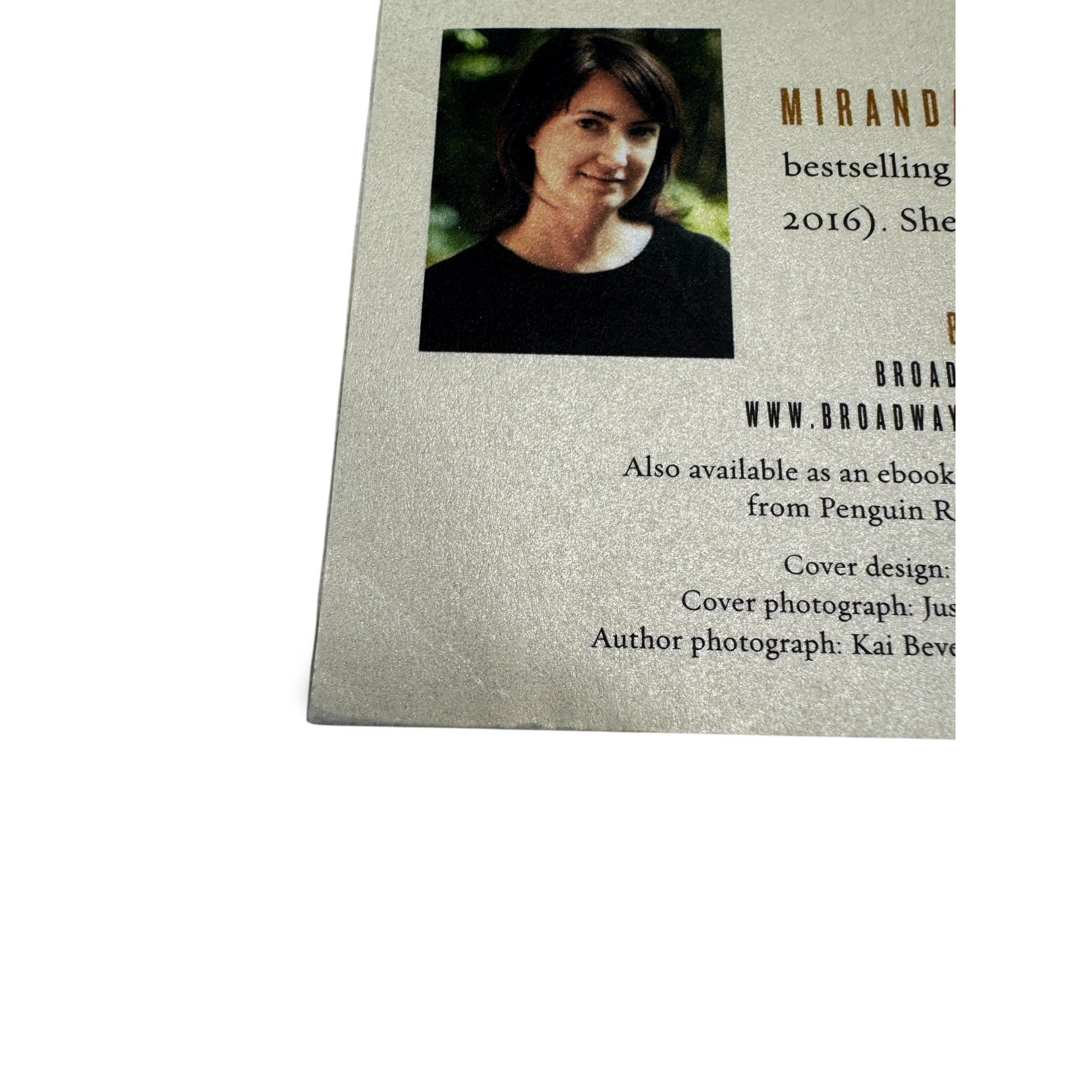 Bittersweet A Novel Miranda Beverly-Whitemore Paperback 2014 Gothic Fiction