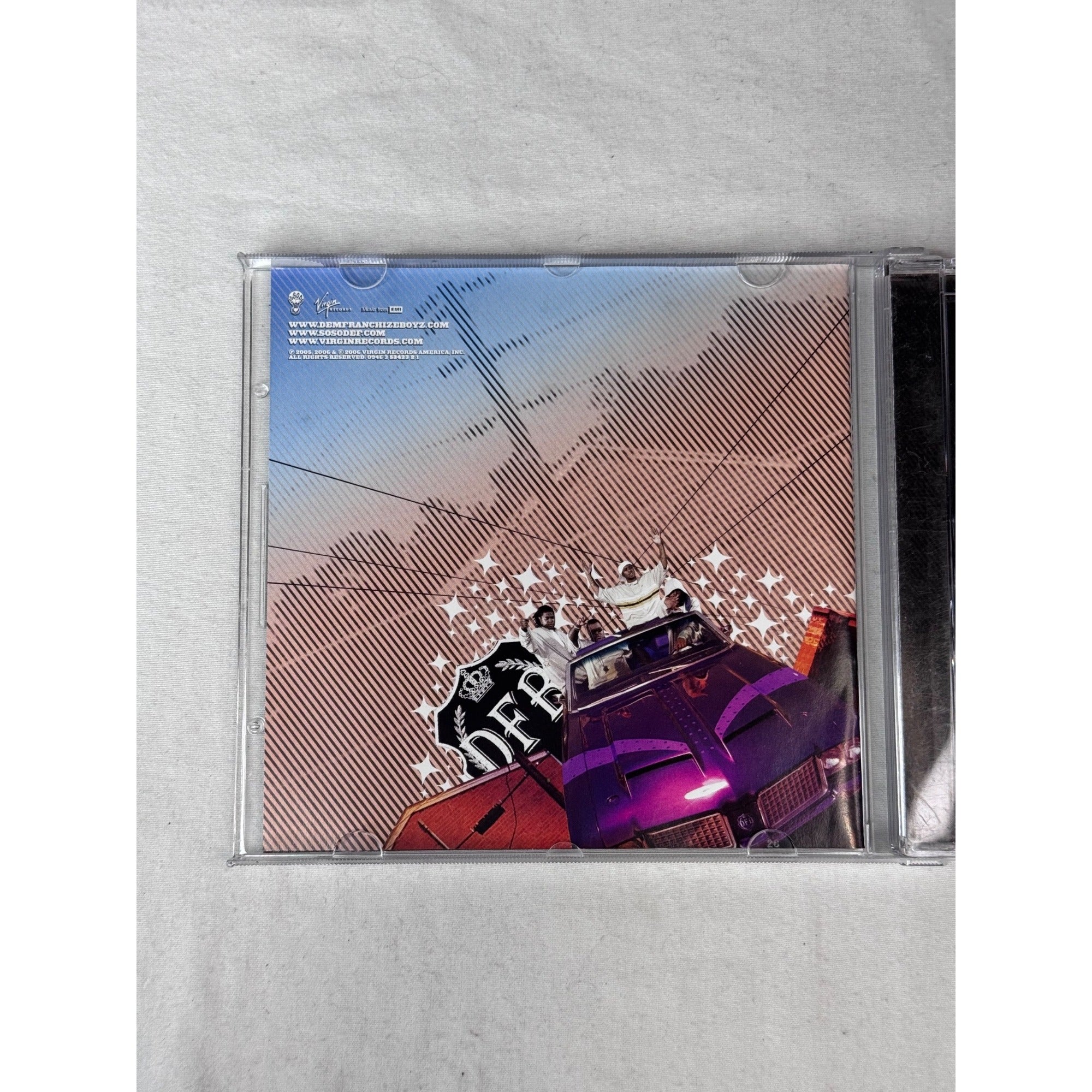 Dem Franchize Boyz On Top Of Our Game 2006 CD Explicit Virgin Records Hip-Hop Rap Pre-Owned