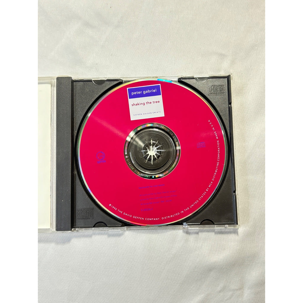 Peter Gabriel Shaking The Tree 16 Golden Greats 1990 CD Geffen Pop Rock