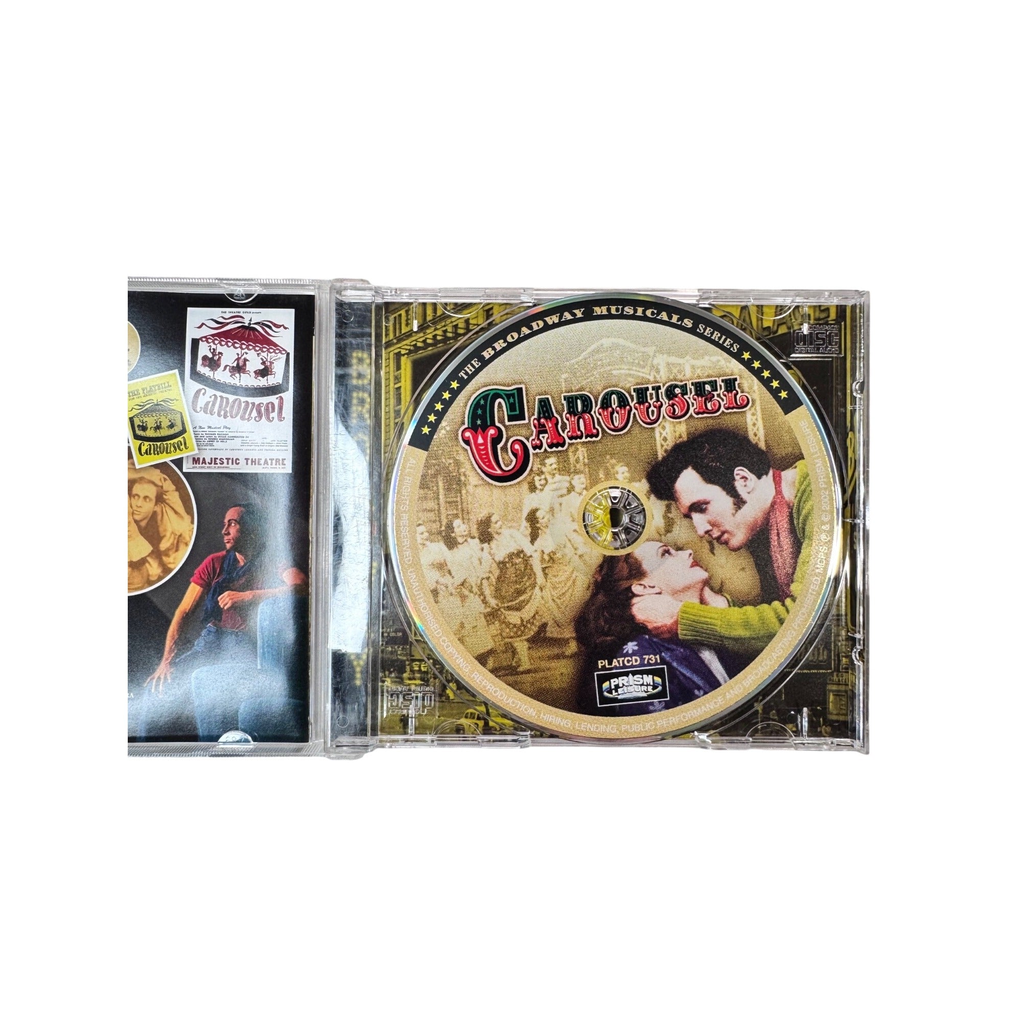 Carousel Broadway Musical Theater Music CD Original Cast Recordings 2002