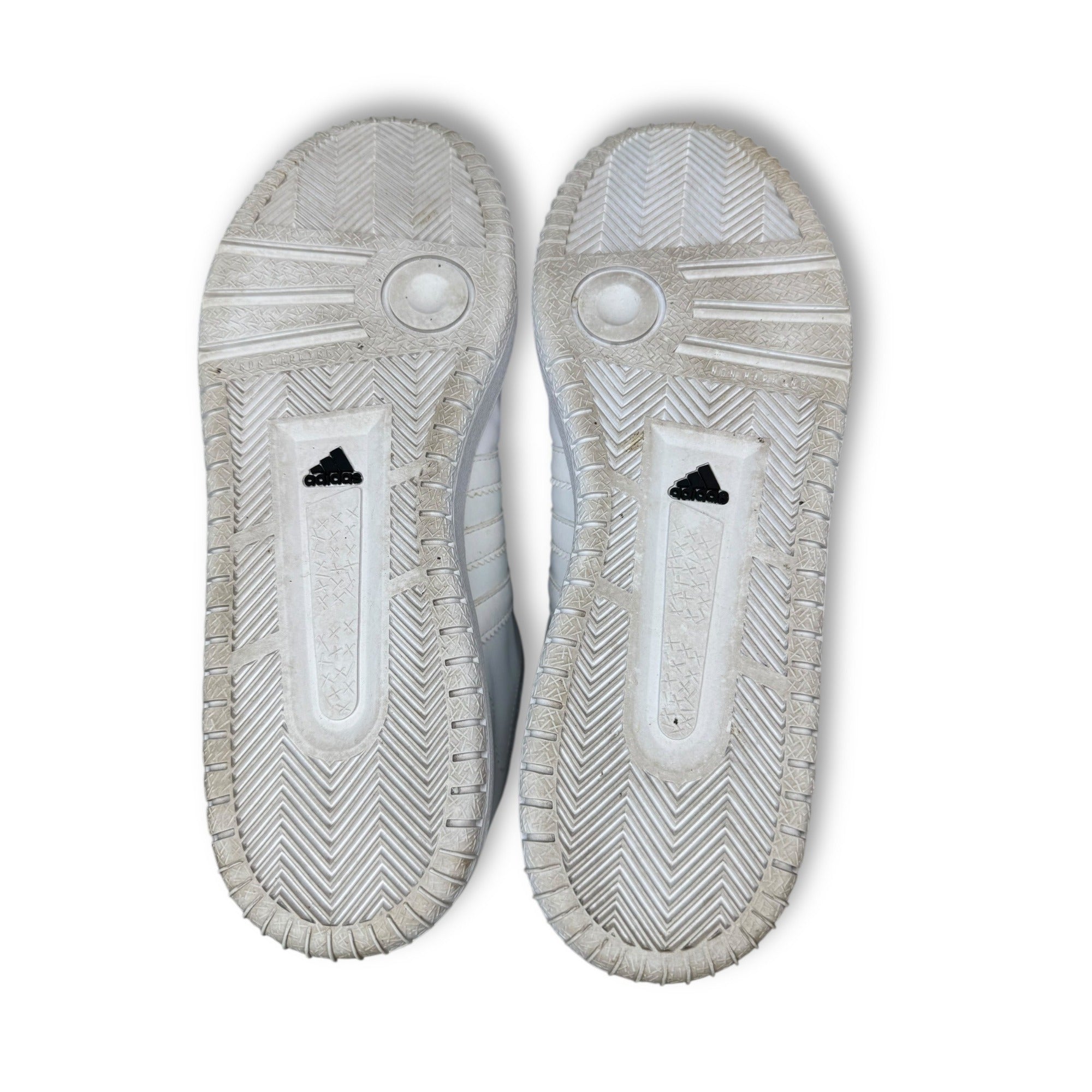 Adidas Mens Super Cup Low Basketball Shoes White Size 9 Pre owned Original Box