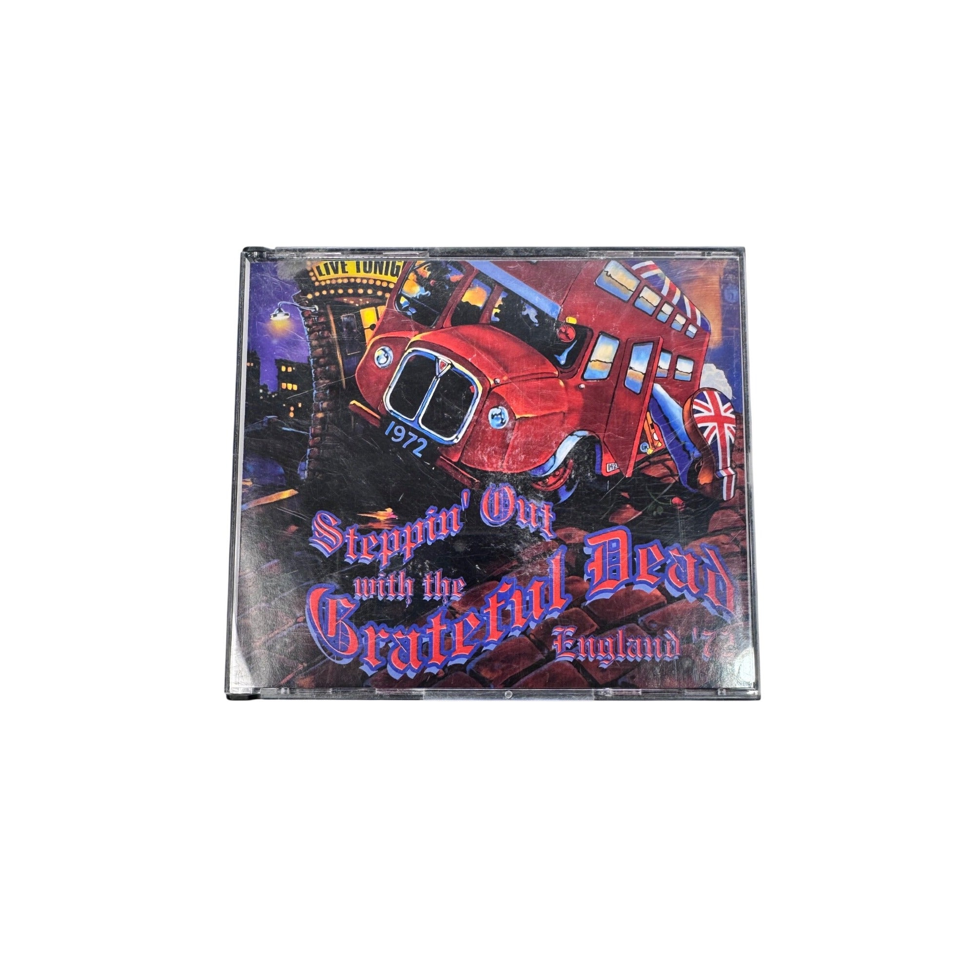 Steppin Out With The Grateful Dead England 72 4 CD Set Live Album 2002 Rock