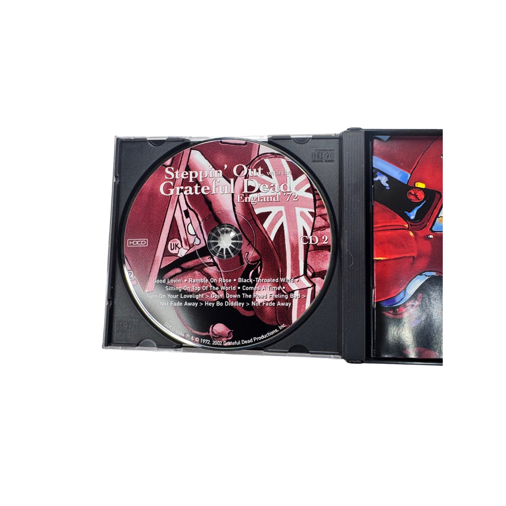 Steppin Out With The Grateful Dead England 72 4 CD Set Live Album 2002 Rock