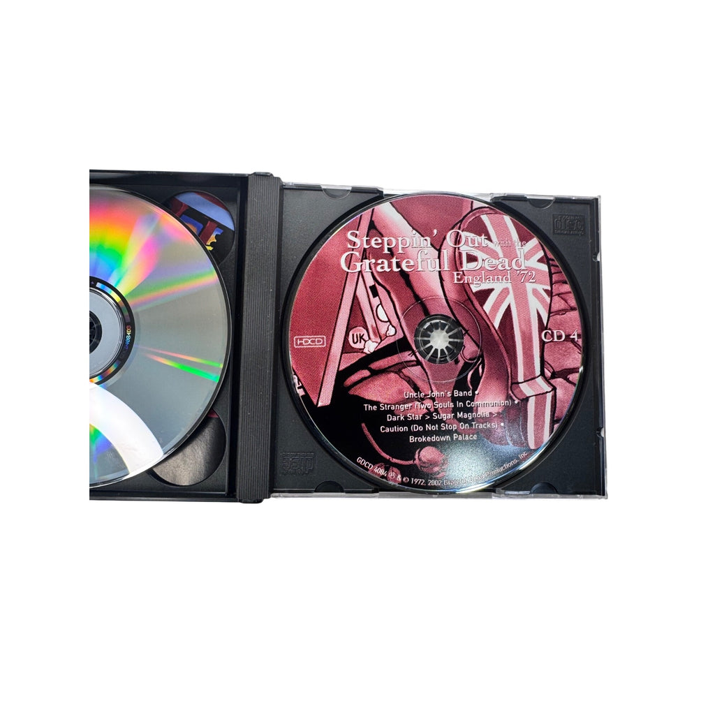 Steppin Out With The Grateful Dead England 72 4 CD Set Live Album 2002 Rock