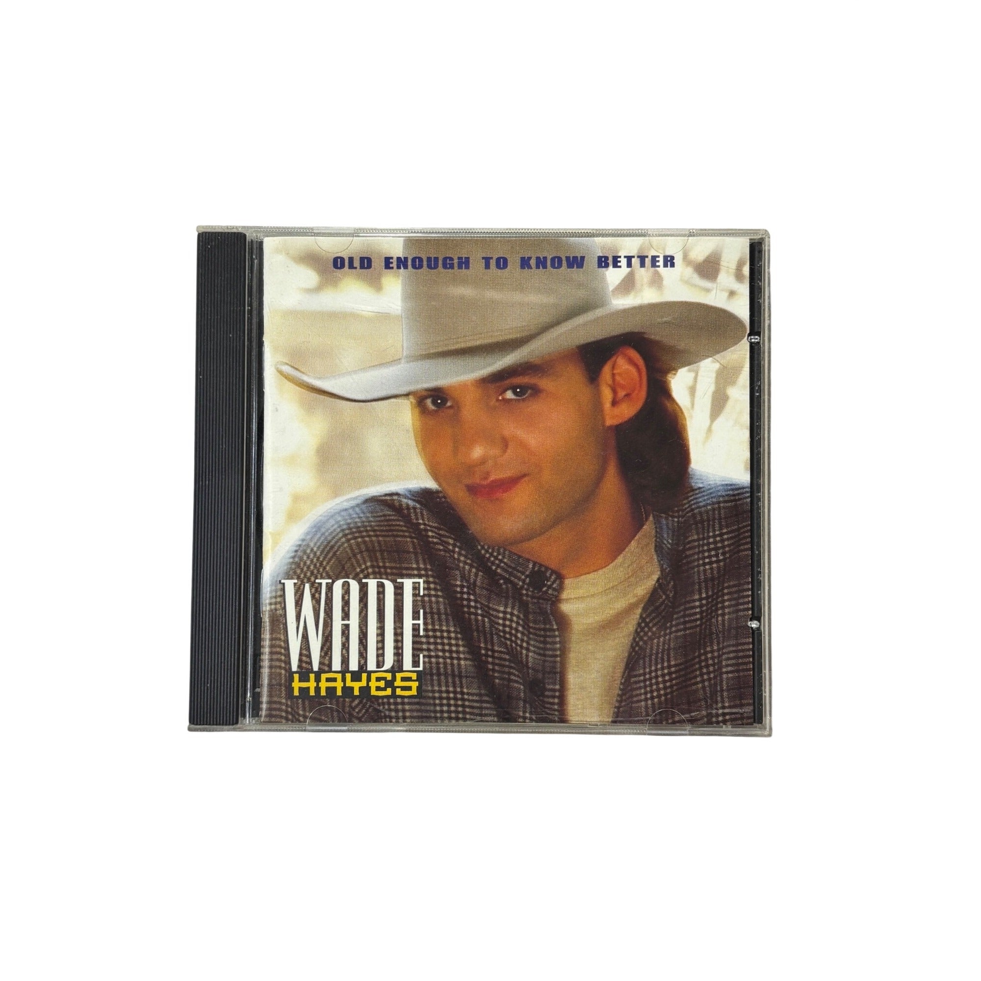 Wade Hayes Old Enough To Know Better CD 1995 Country Music Album Vintage 90s