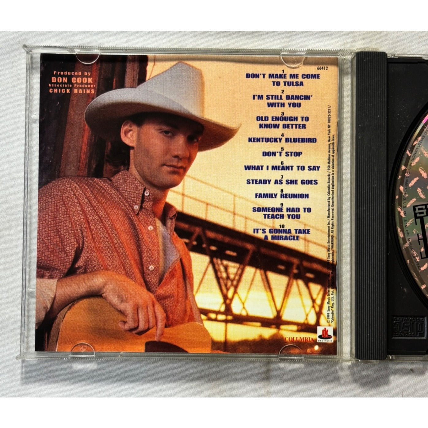 Wade Hayes Old Enough To Know Better CD 1995 Country Music Album Vintage 90s