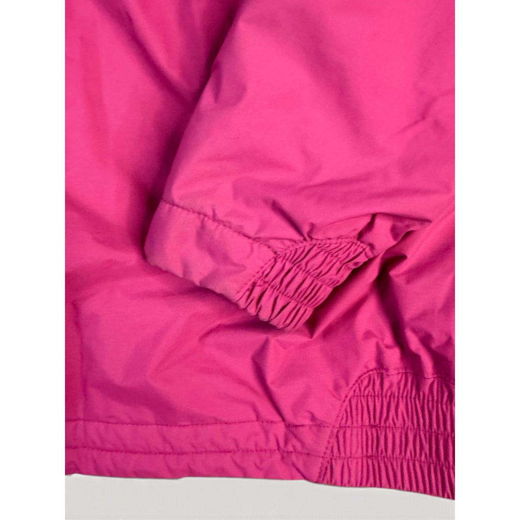 Columbia Women's M Jacket Pink Faux Fur Hood Waterproof Insulated Winter Coat