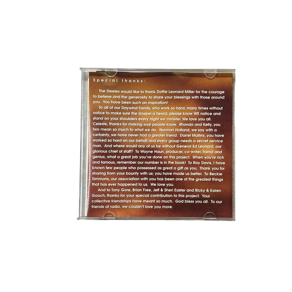 Its By Love The Steeles Gospel CD 1998 Daywind Records 10 Tracks