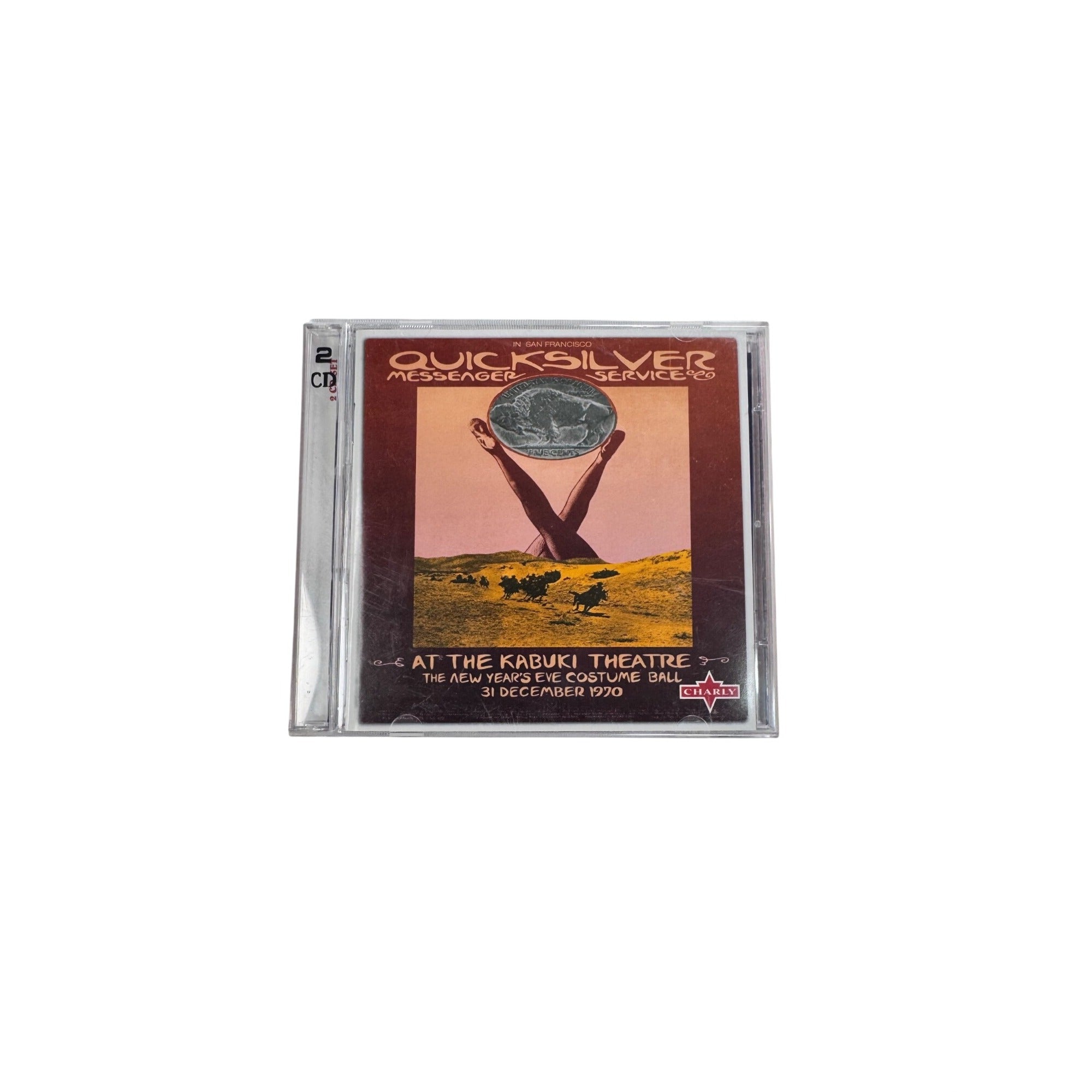 Quicksilver Messenger Service At The Kabuki Theatre New Years Eve CD 2 Disc Set
