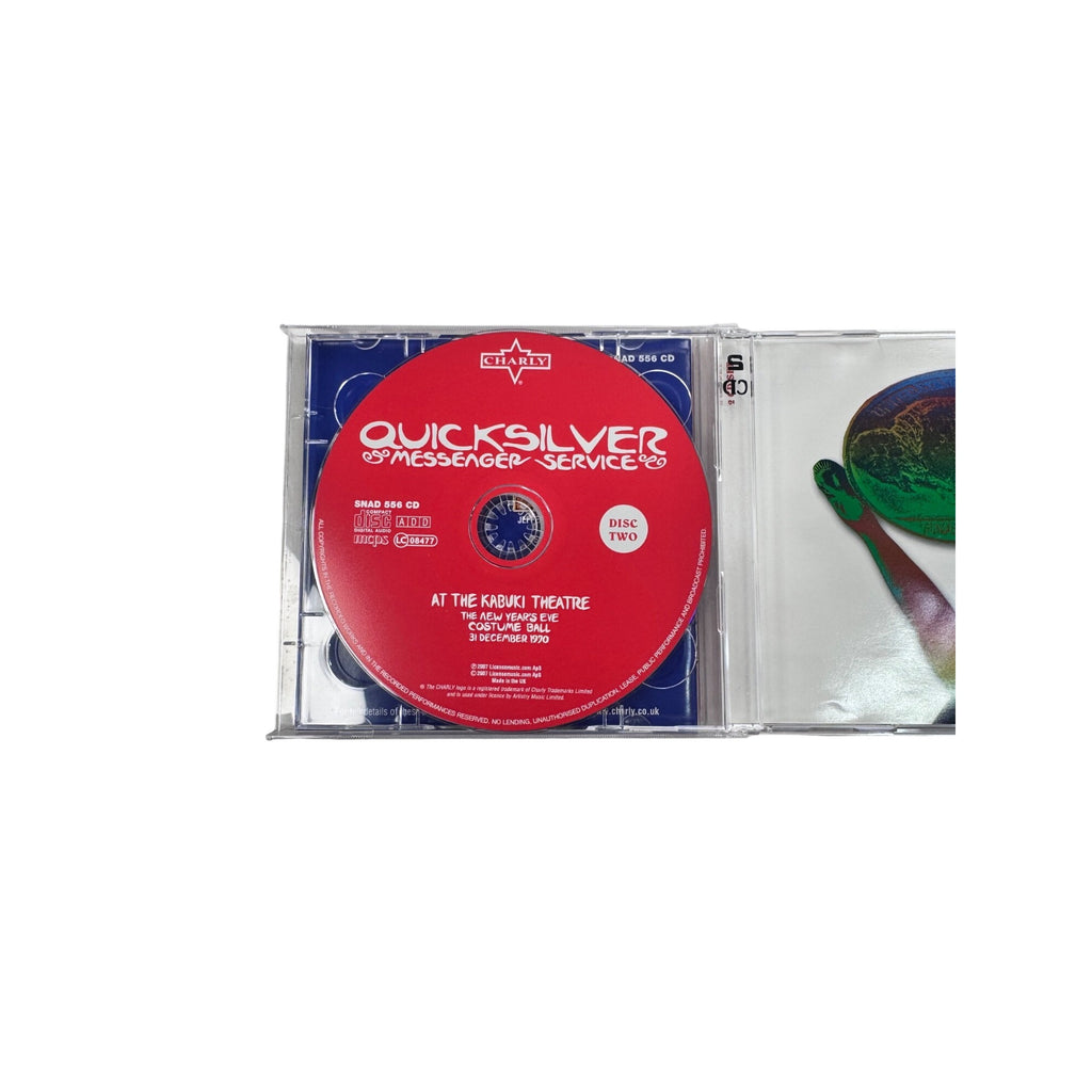 Quicksilver Messenger Service At The Kabuki Theatre New Years Eve CD 2 Disc Set