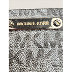Michael Kors Signature Monogram Metallic Gold Belt Bag Waist Pack S/M