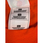 Vintage Y2K Cheese Pastas Orange T-Shirt XL Fruit of the Loom Best Funny Tee