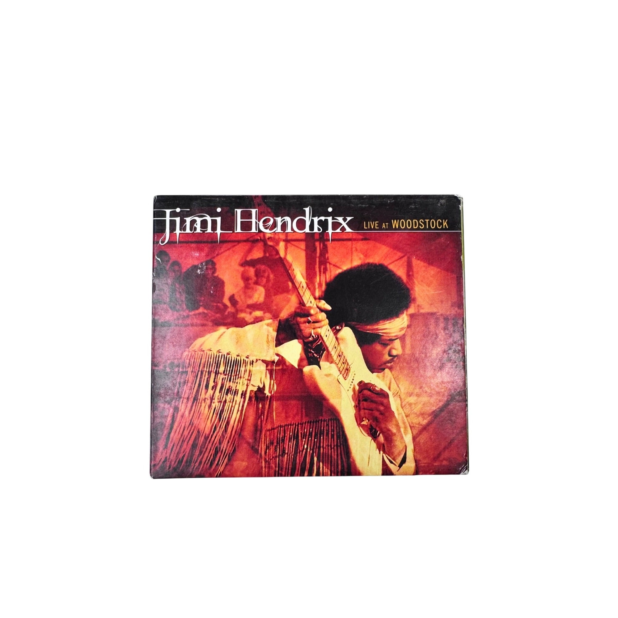 Jimi Hendrix Live At Woodstock 2 CD Set 1999 Rock Music