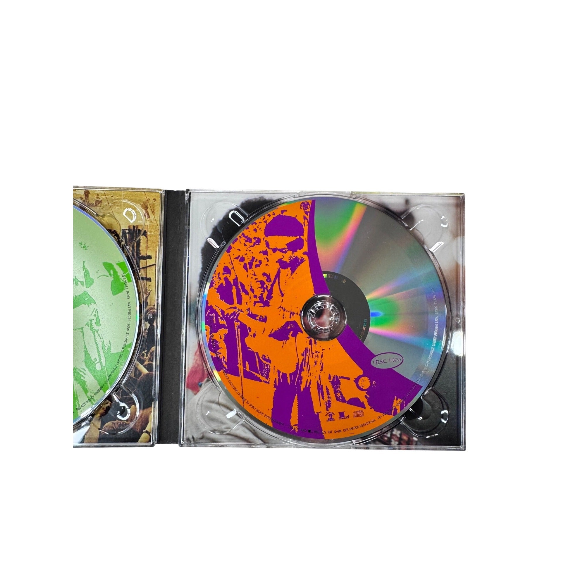 Jimi Hendrix Live At Woodstock 2 CD Set 1999 Rock Music