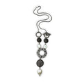 Neta Wolpe Handmade Coin Pearl Sterling Silver Necklace