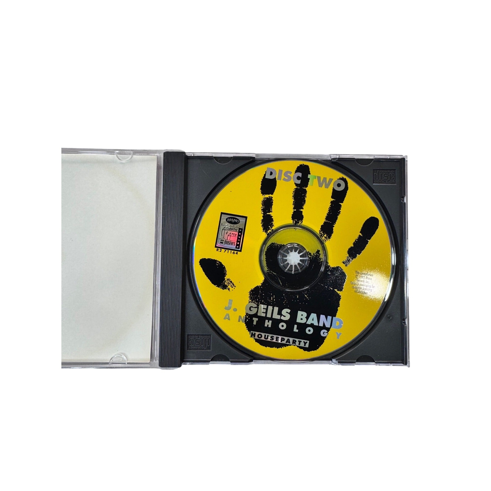 The J. Geils Band Anthology Houseparty 2 Disc CD Set 1993 Digitally Remastered