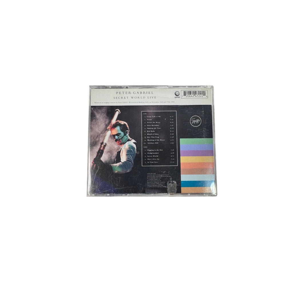 Peter Gabriel Secret World Live 2-CD Album 1994 Remastered Rock Pop Music